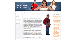 Desktop Screenshot of hamiltonacademy.info