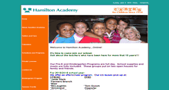 Desktop Screenshot of hamiltonacademy.com